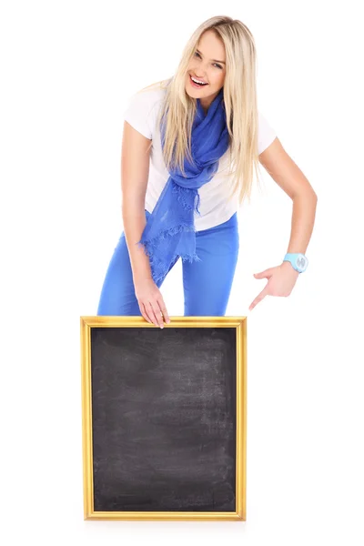 Chalk board — Stock Photo, Image