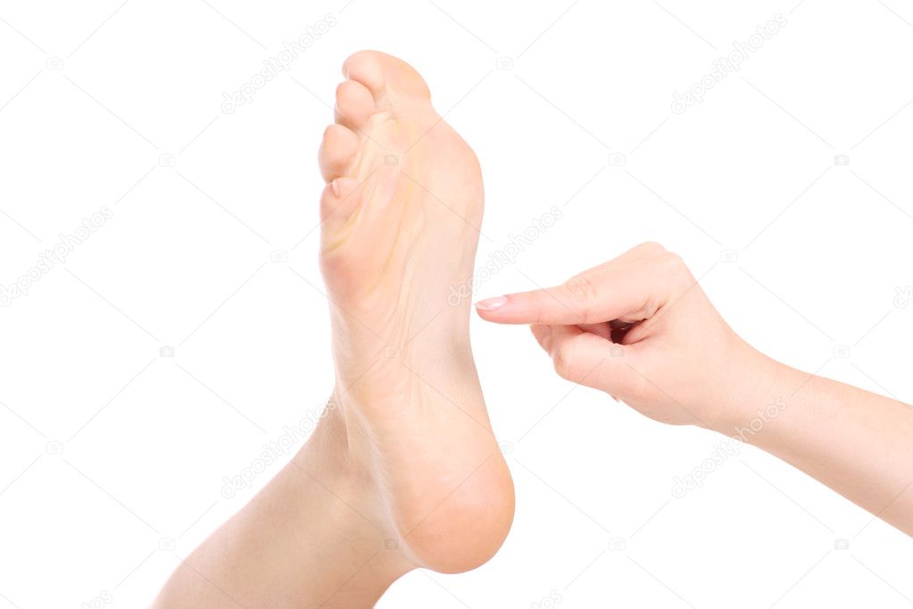 Feet tickled big Yenny's Feet