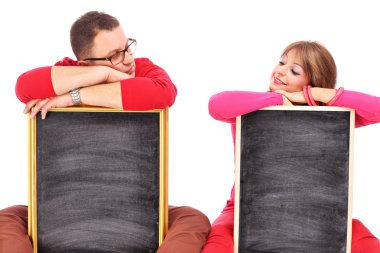 Birbirine aşık çift