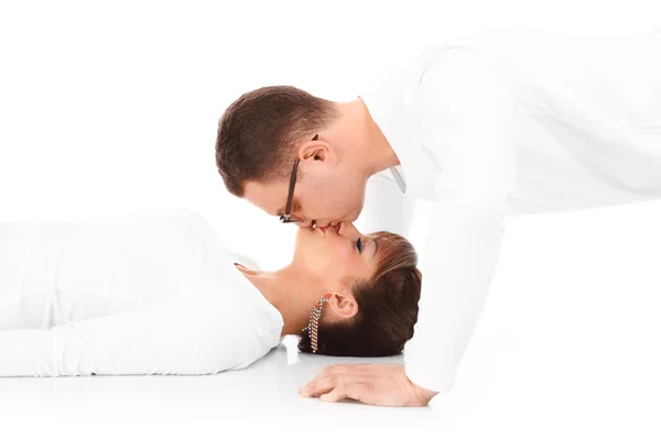 Besos Pareja — Foto de Stock