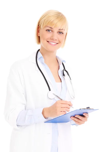 Doctor with documents Stock Image