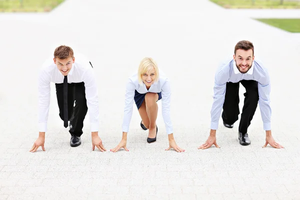 Concorrência empresarial — Fotografia de Stock