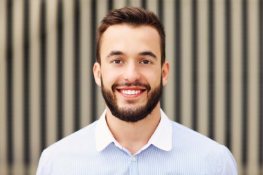 Genç başarılı iş adamı