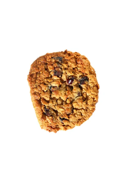 Cookie Chocolate Chip Cookie Vorhanden Frisch Gebackener Schokoladenkeks Isoliert Auf — Stockfoto
