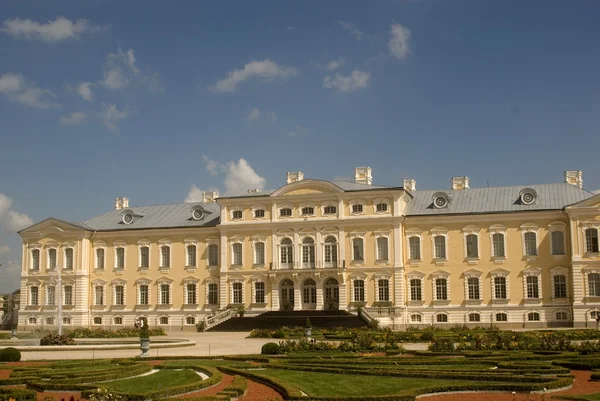 Palácio barroco, Rundale, Letónia — Fotografia de Stock