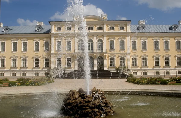 Barockschloss, rundale, Lettland — Stockfoto