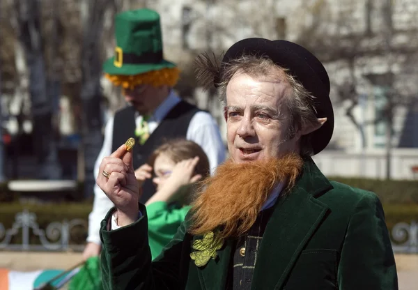 St. patrick day, budapest, ungarisch — Stockfoto