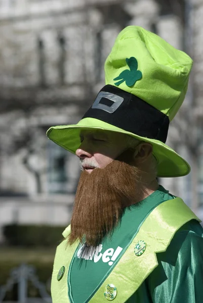 St. patrick dag, budapest, Ungern — Stockfoto