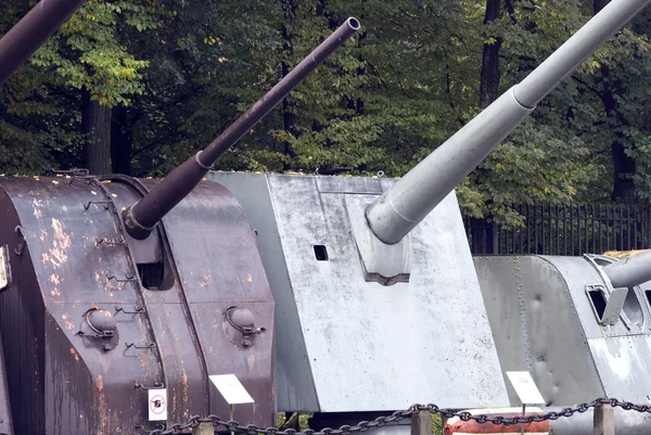 Bofors M1934/36 20 mm shipboard guns, Warszawa, Poland — Stock Photo, Image