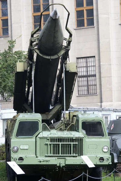 9 k 72 "elbrus" missil bärraket, warszawa, Polen — Stockfoto