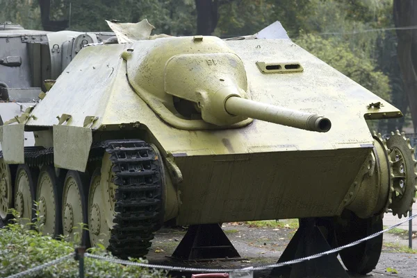 Jagdpanzer 38t "hetzer", warszawa, Polen — Stockfoto