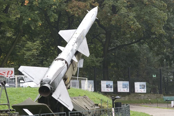 Missile launcher, Warszawa, Poland — Stock Photo, Image