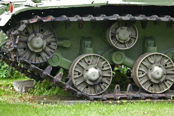 de Sovjet-Unie middelgrote t-34-tank, warszawa, Polen