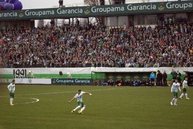 MTK - ujpest futbol maçı, Budapeşte, Macaristan