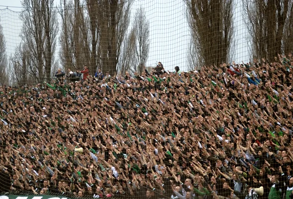 FTC - Partita di calcio Ujpest, Budapest, Ungheria — Foto Stock