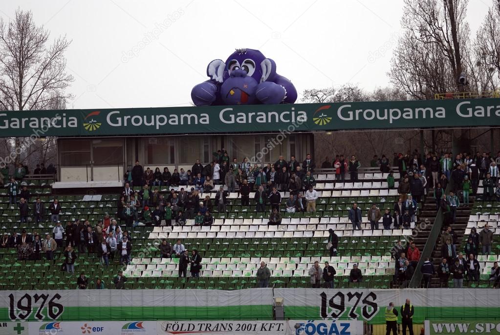 Ftc Ujpest Football Match Budapest Hungary Stock Editorial Photo C Nyiragongo 22170065