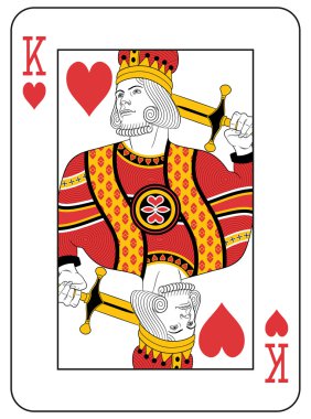 King of Hearts clipart