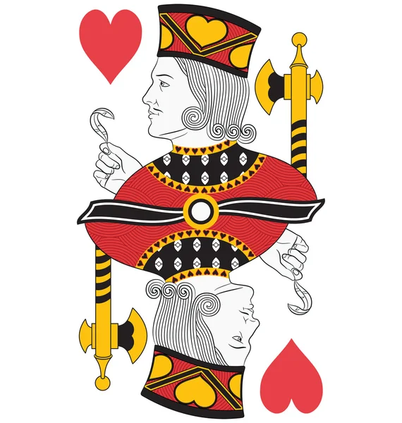 Jack queen king of hearts hi-res stock photography and images - Alamy