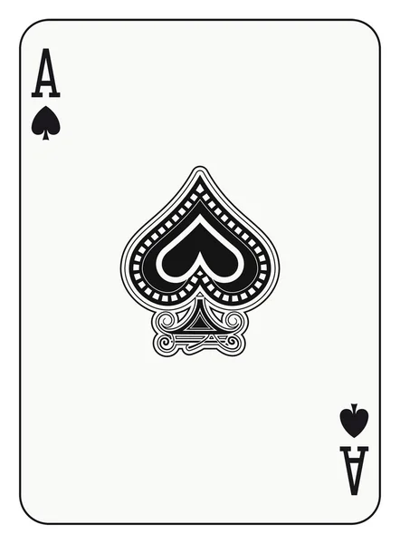 Ace of Spade — Stock Vector