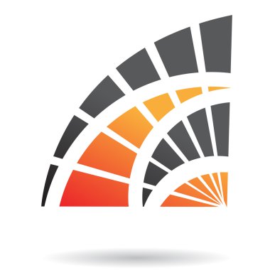 Crest soyut simge şeklinde