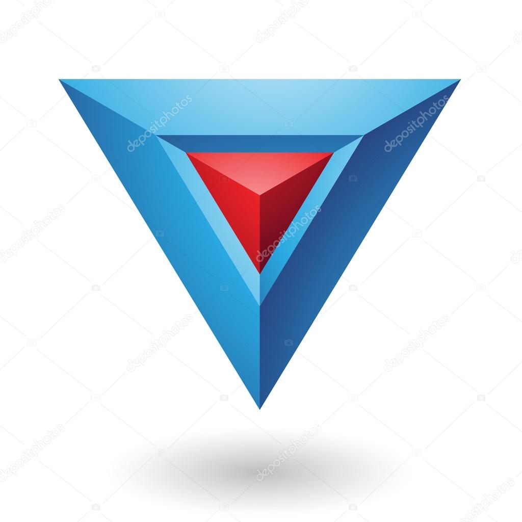 Triangle Pyramid Abstract Icon