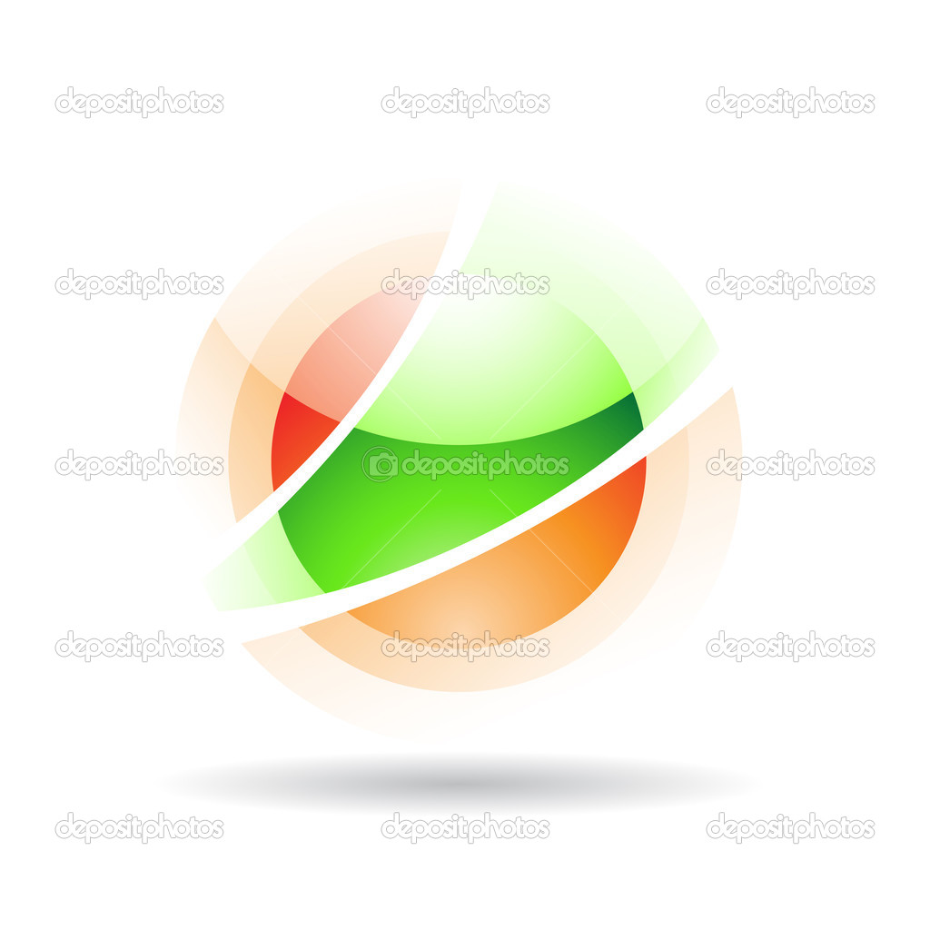 Transparent Ball Abstract Icon