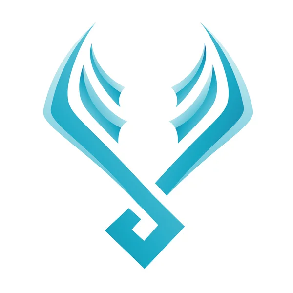 Blue Bird Icon — Stock Vector