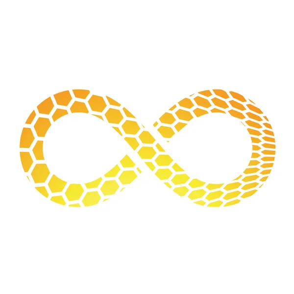 Infinity Symbol Design — Stock Vector