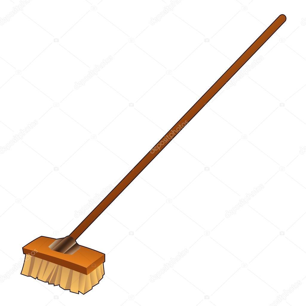 Cartoon Broom Stock Vector Image by ©cidepix #35466319 Cartoon Broom Stock Vector Image by ©cidepix #35466319