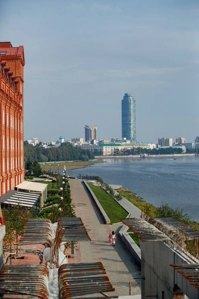 Ekaterinburg Rússia 2021 Edifício Visockiy — Fotografia de Stock