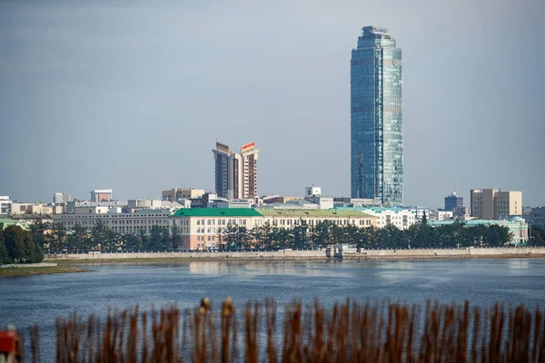 Ekaterinburg Russia 2021 Visockiy Building — Fotografia de Stock