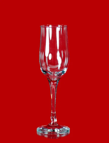 Bel Bicchiere Delicato Bevande Alcoliche Poste Vetro Dietro Uno Sfondo — Foto Stock