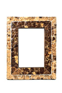 Çerçeve beyazda izole