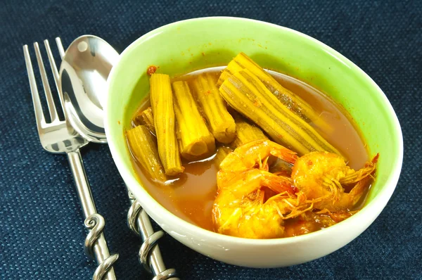 Forma de curry muslo —  Fotos de Stock