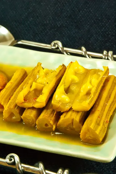 Forma de curry muslo — Foto de Stock