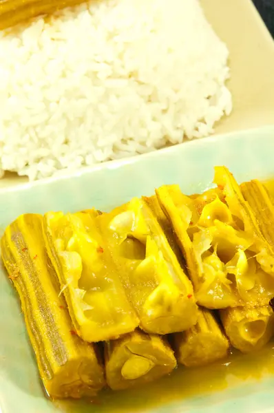 Forma de curry muslo —  Fotos de Stock