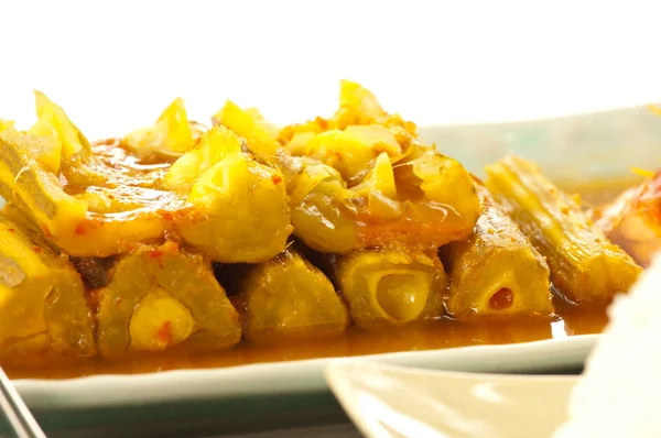 Curry als Drumstick — Stockfoto