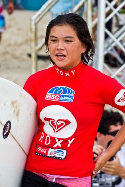 Anissa flynn quiksilver içinde açık phuket Tayland 2012