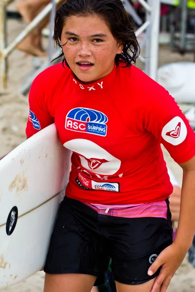 Anissa Flynn em Quiksilver Open Phuket Tailândia 2012 — Fotografia de Stock