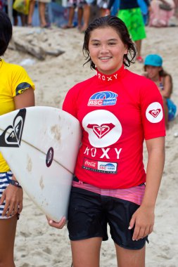 Anissa flynn quiksilver içinde açık phuket Tayland 2012
