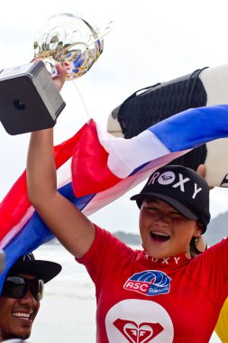 Anissa flynn quiksilver içinde açık phuket Tayland 2012