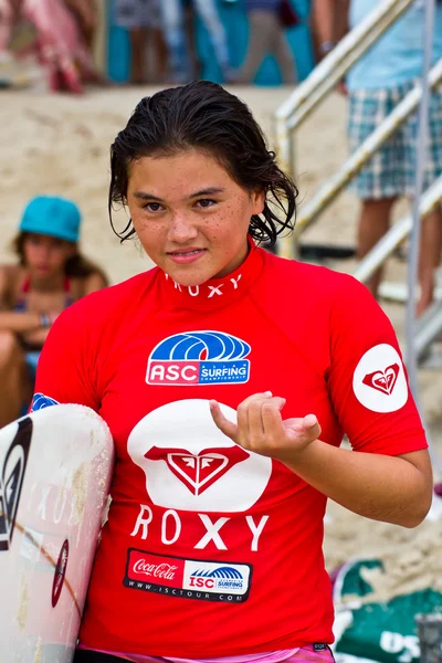 Anissa Flynn in Quiksilver Open Phuket Thailand 2012 — Stock Photo, Image