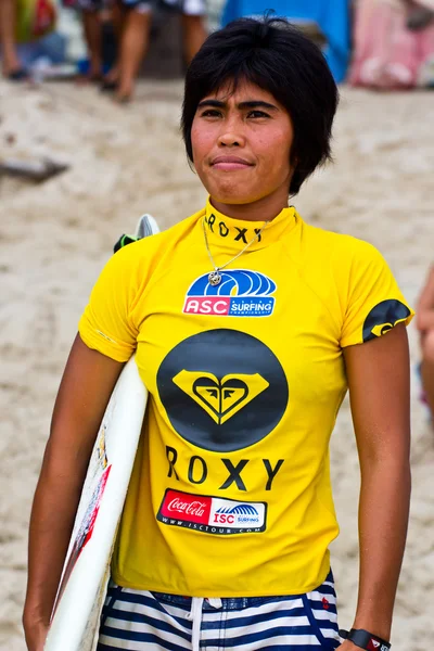 Yasnyiar gea quiksilver öppna phuket thailand 2012 — Stockfoto