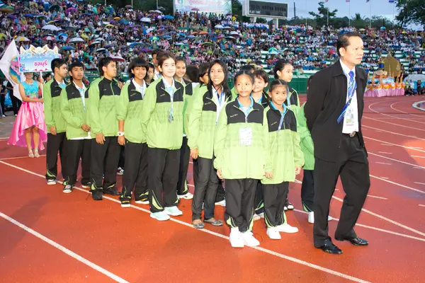 Cérémonie d'ouverture des Jeux nationaux de la jeunesse 2012 — Photo