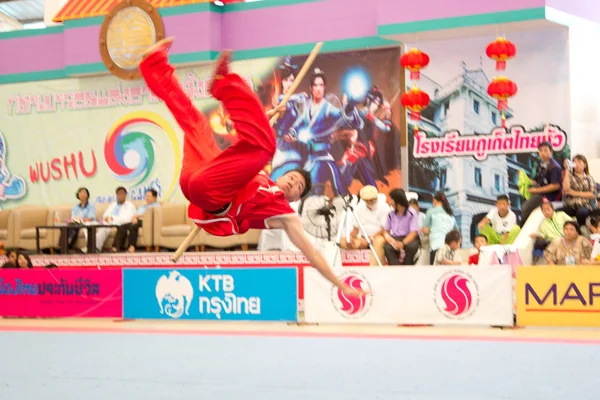 Concursul Wushu gun shu la Jocurile Naționale de Tineret, Phuket 2012 — Fotografie, imagine de stoc