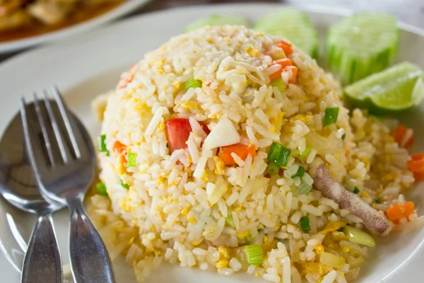 Thailändischer gebratener Reis — Stockfoto