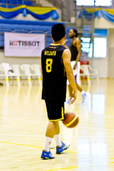 CLS Rycerzy z Indonezji w koszykówce toa Tajlandia otwarte Mistrzostwa phuket 2012 — Zdjęcie stockowe