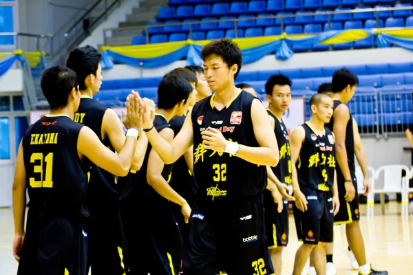 CLS cavaleiros da Indonésia no basquete toa Tailândia abrir phuket Campeonato 2012 — Fotografia de Stock