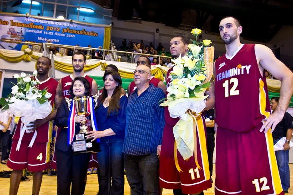 Team Einheit aus den USA sichert sich eine Goldmedaille bei der thailändischen Open 2012 phuket Championship — Stockfoto