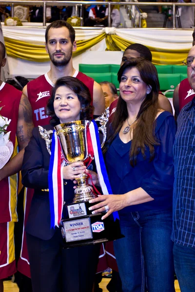 Toa 태국 오픈 2012 푸 켓 선수권 대회에서 금메달을 확보에서 미국 팀의 단결 — 스톡 사진